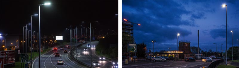 LED street lighting